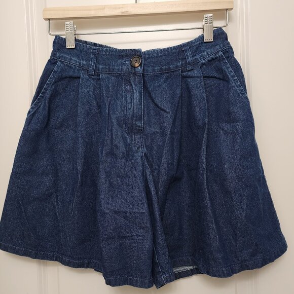 Dark Wash Denim Short - Picture 1 of 2